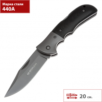 Складной нож BOKER MAGNUM GRAY EMINENCE 01SC712